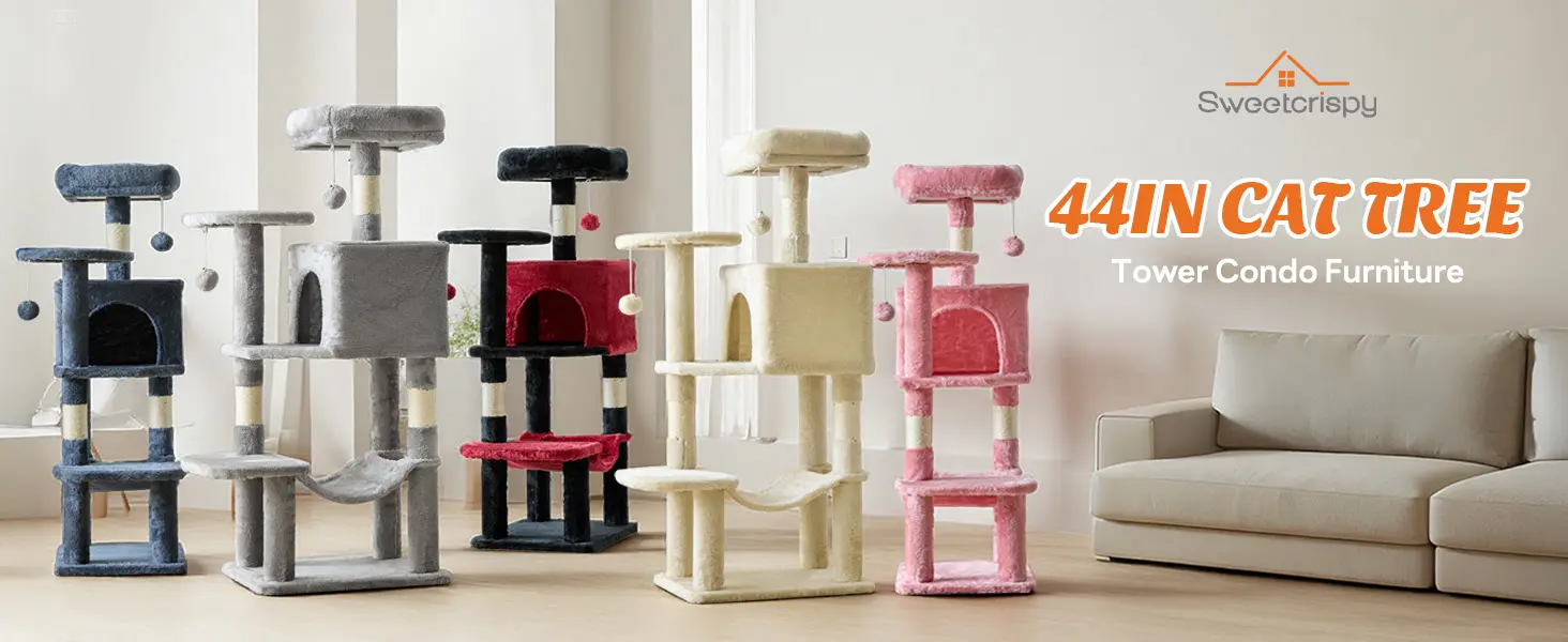 44-inch cat tree tower - detail image 1