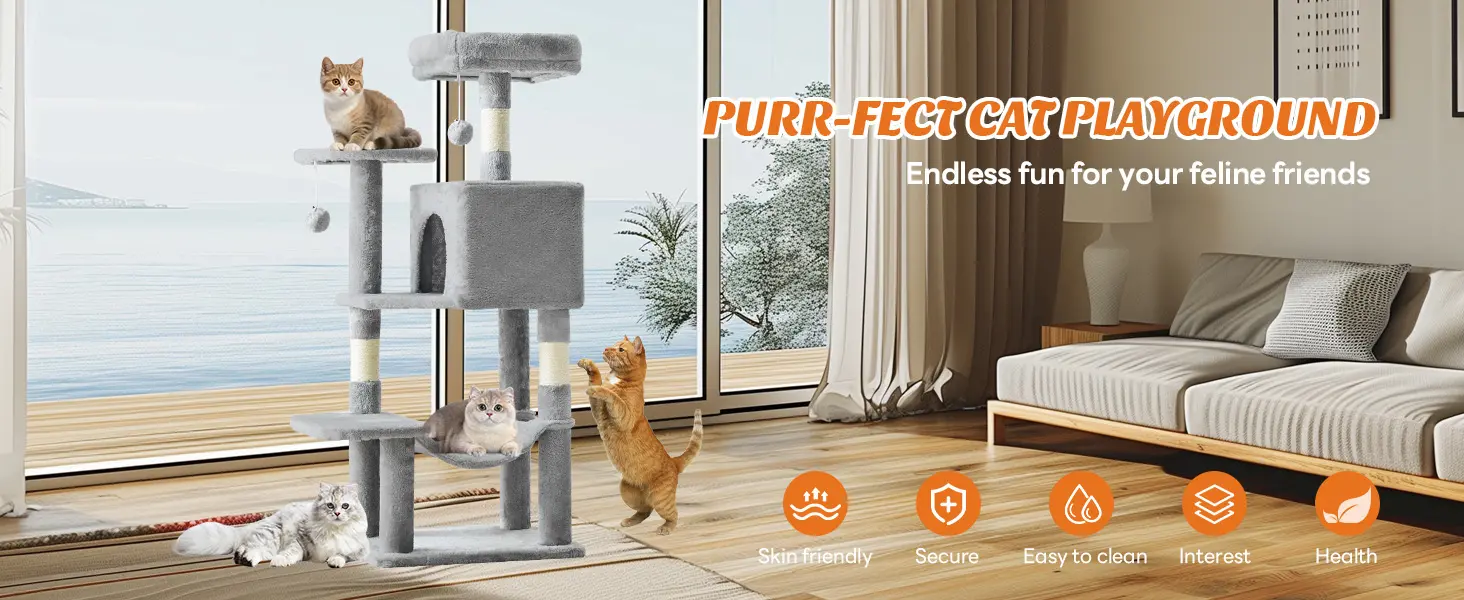 44-inch cat tree tower - detail image 2