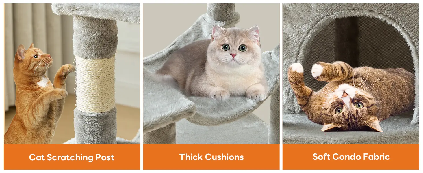 44-inch cat tree tower - detail image 3